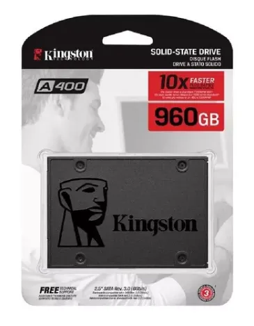DISCO SÓLIDO SSD KINGSTON A400 960GB 2.5" SATA III